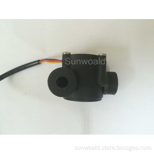 DN15 G1/2" Hall plastic water liquid flow sensor